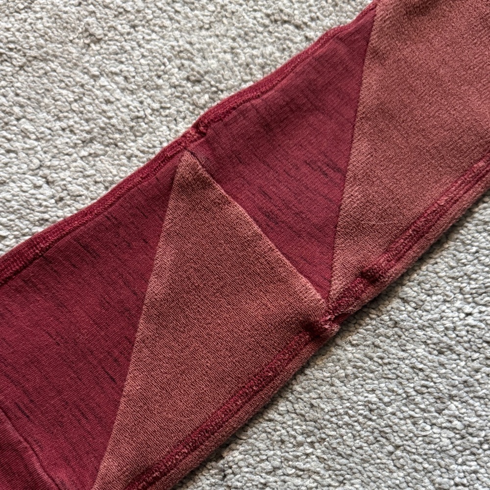 Free People Patchwork Leggings Red - Picture 5 of 5